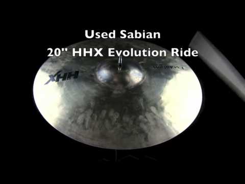 Used Sabian 20'' HHX Evolution Ride (2328g)