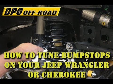 How to tune bump-stops on your Jeep Wrangler or Cherokee