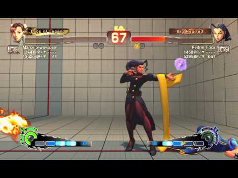 Ultra Street Fighter IV battle: Chun-Li vs Rose