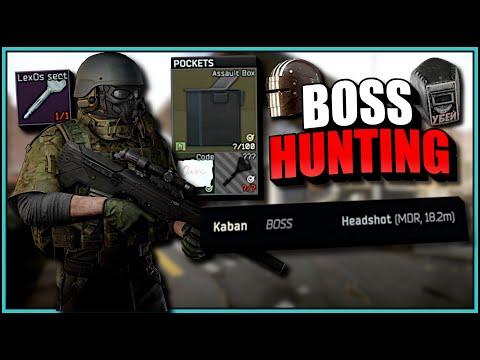 Kaban and Kollontay farming - Tarkov PvE (Boss hunting)