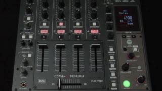 Video thumbnail for Denon DN-X1600 mixer overview by Denon DJ