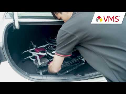 VMS Careline VWE 1048 Cruise Foldable Transit Lightweight Wheelchair