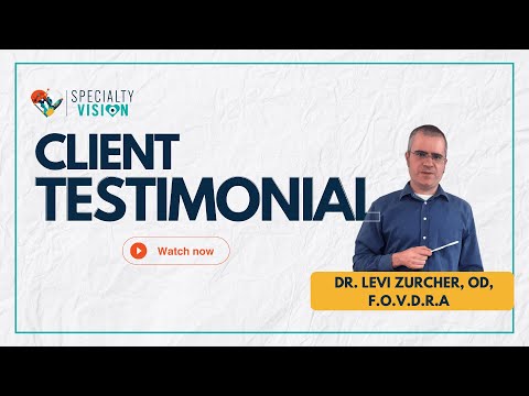 Client testimonial video preview