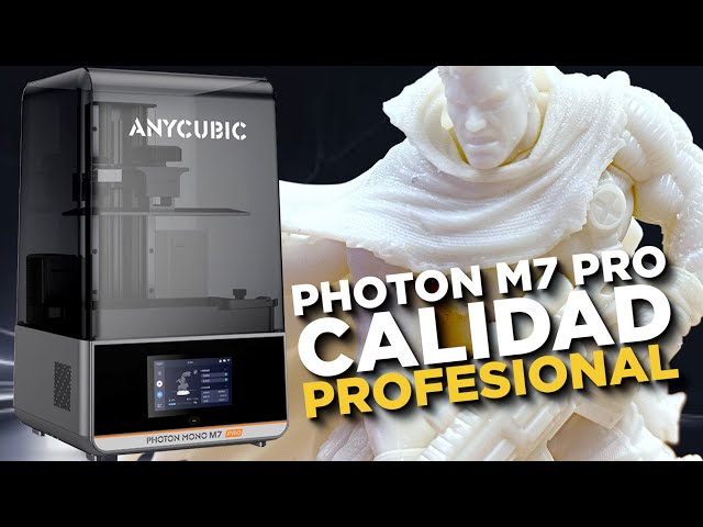 Vídeo relacionado con KOYOFEI 1 placa flexible de resina para impresora 3D Anycubic Photon Mono M7, M7 Pro y Spring Steel Flexible Plate con Base Magnética para Photon Mono