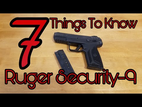 7 Things to Know: Ruger Security-9
