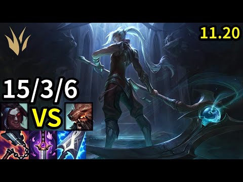 Kayn Jungle vs Udyr - KR Master | Patch 11.20