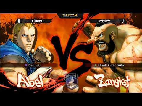 USFIV: 801 Strider vs Snake Eyez - TFC 2014 - Capcom Pro Tour Top 16