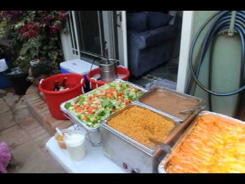 Cazadores Catering video.