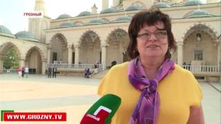 Чечню посетила очередная группа туристов