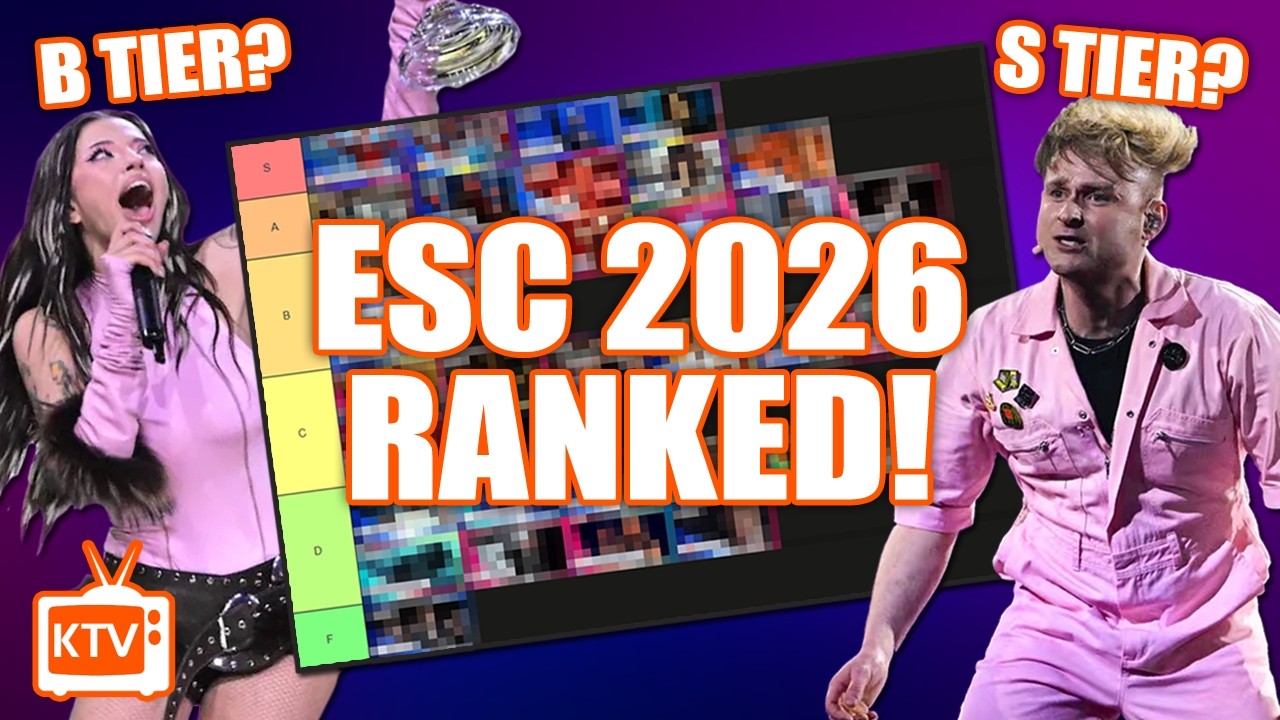 Ranking Every Eurovision 2026 Entry!
