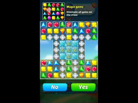 Jewel Crush 💎 - Jewels & Gems Match 3 Legend 2020 Level 25 ⭐⭐⭐ no Booster 👑 Android Gameplay ✅