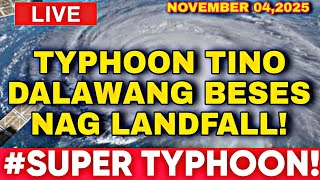 Download lagu November 04,2025 Tuesday! DALAWANG BESES NAG-LANDFALL! TYPHOON TINO May KASUNOD NA Super typhoon! mp3