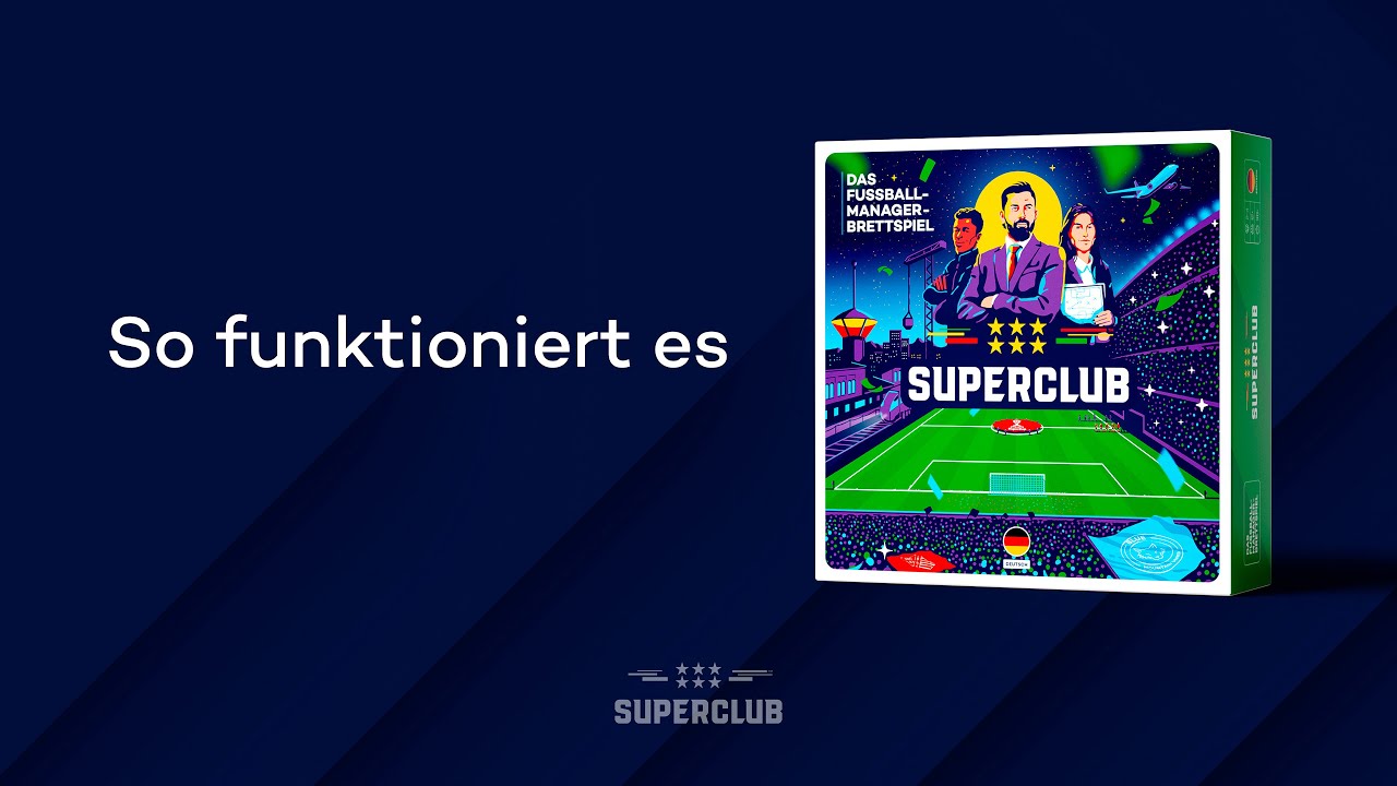 Superclub Superclub: Das Fussballmanager-Brettspiel -DE-