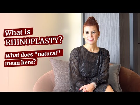 Answer & Questions: What is rhinoplasty ? What does "natural"mean here?