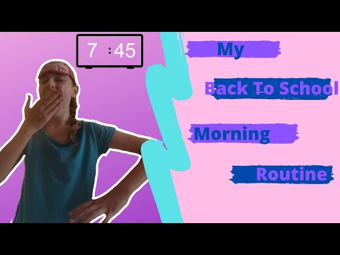 My Back To School Morning Routine!!! - September 2020!! |👑 It’s Isabella! 👑