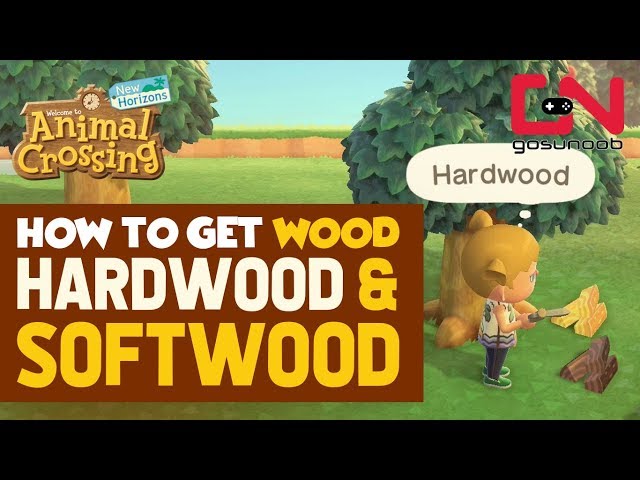 How to get Hardwood in Animal Crossing: New Horizons