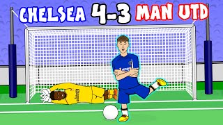 🥶4-3! CHELSEA vs MAN UTD🥶 Cole Palmer Hat-trick Goals EPL Highlights