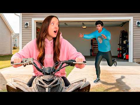 УГНАЛА КВАДРОЦИКЛ ИЗ ДОМА ХОЛИ БАМА И ЭТО БЫЛО ОШИБКОЙ!😱КВИНКА ИГРАЕТ В ПОБЕГ ОТ БЛОГЕРА!