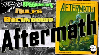 Aftermath! (Fantasy Games Unlimited, 1981) – Survive the End with This Complex RPG | Rules Breakdown