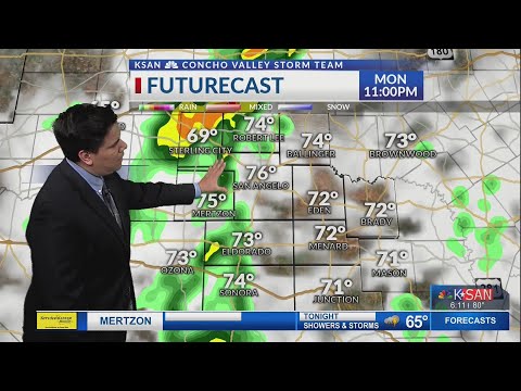 KSAN 6pm Forecast Update - Monday May 11, 2020