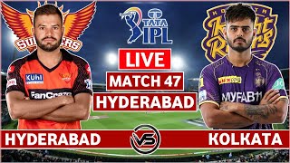 Sunrisers Hyderabad v Kolkata Knight Riders Live | SRH v KKR Live Scores & Commentary | Last 8 Overs