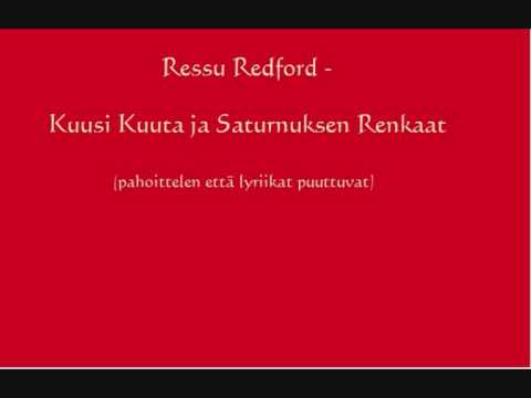 Ressu Redford - Kuusi Kuuta ja Saturnuksen Renkaat