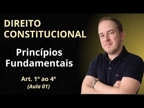 CONSTITUTIONAL: Fundamental Principles - Art. 1st to 4th (Class 01)
