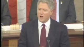 Bill Clinton-State of the Union Address (January 23, 1996)