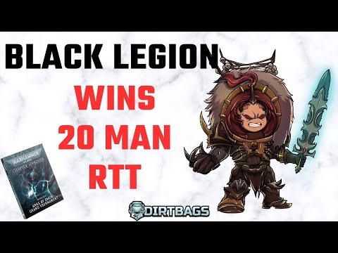 Black Legion WINS RTT! | Competitive Arks Of Omen | Warhammer 40k Battle Report