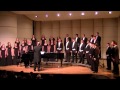 East Carolina University Chamber Singers - little man in a hurry