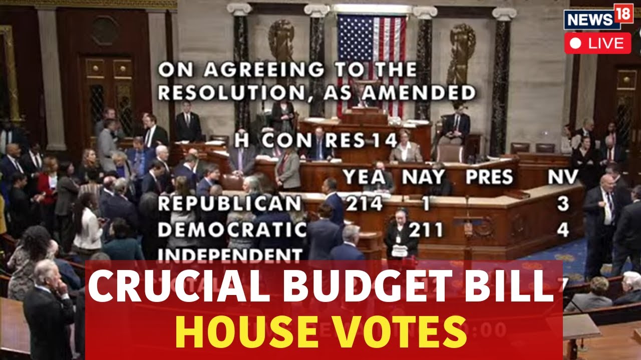 House Budget Vote LIVE | President Trump and MIke Johnson | Republicans Vote On Budget Bill  | N18G