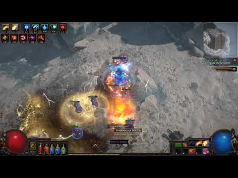 Path of Exile: Divine Ire Totem Hierophant Low Tier Mapping || NO COMMENTARY