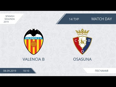 AFL19. Spain. Segunda. Day 14. Valencia B -  Osasuna.