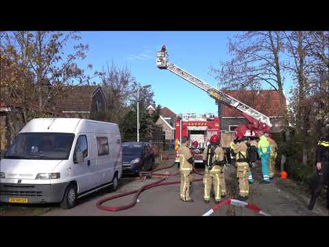 Brand en dode in West Knollendam