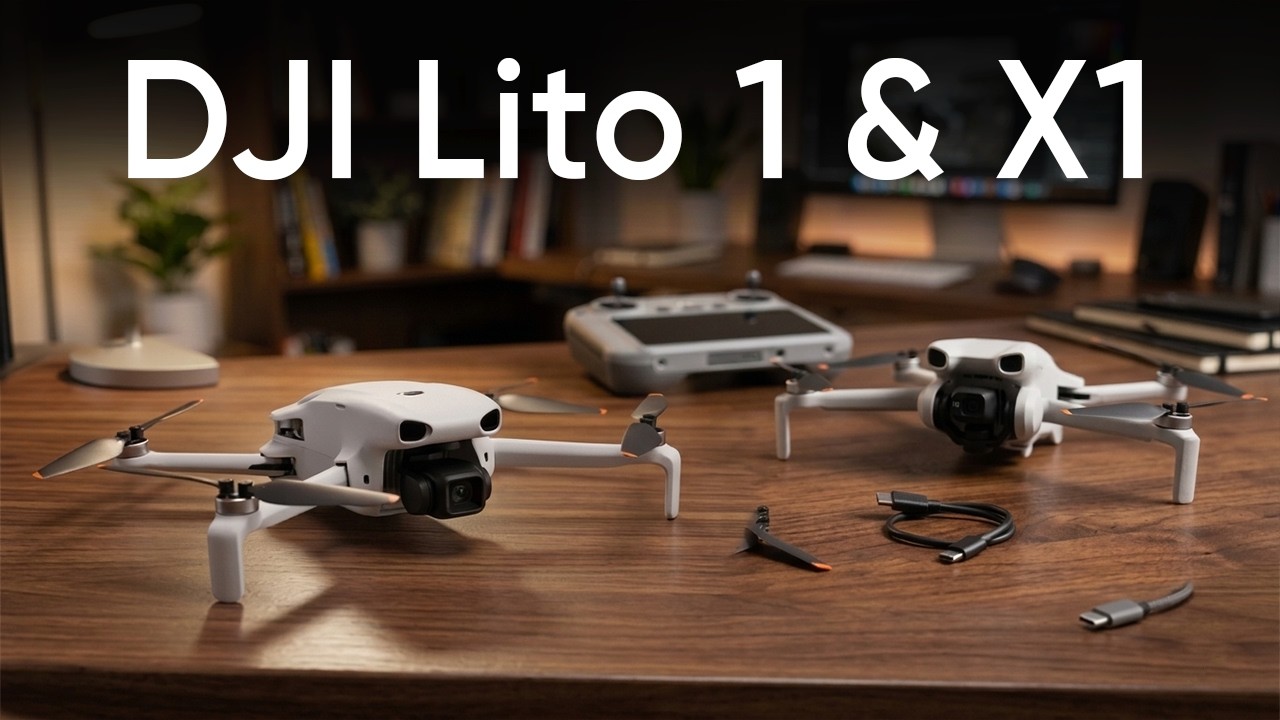 DJI Lito 1 & Lito X1 &mdash; Not Just Another Mini Drone? - YouTube