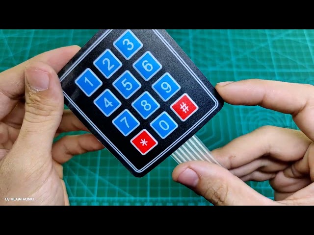 Vídeo relacionado con Aihasd 4 * 3 12 Llaves Teclado Teclado de microcontrolador Módulo de Teclado Matrix Array Switch