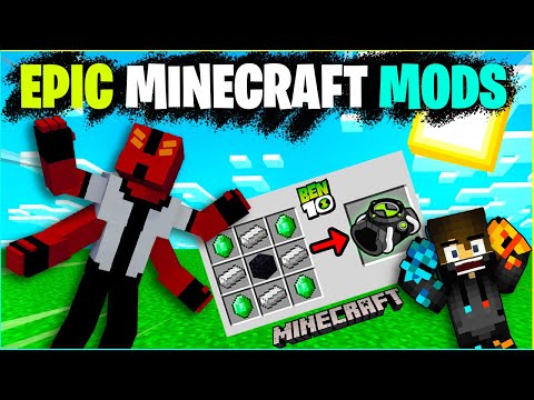 MineFlux - Minecraft Most  Epic And  Crazy Mods 🔥| Minecraft Hindi |