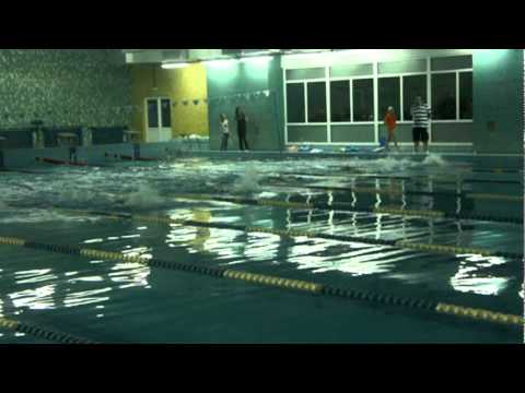 Filip Stan 11yo  Loc 2 50m delfin 34.77''. Campionat Municipal Poliatlon Martie 2011.mpg