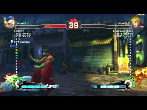 SSF4 AE: Daigo (Yun) vs LeviStrauss1829 (Ken) - Rematch! (720p HD)