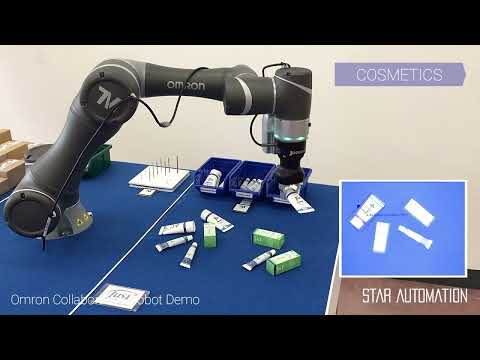 Omron Collaborative Robot Demo HD with Star Automation