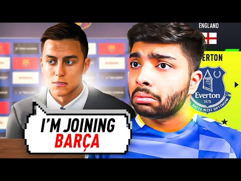 HE WANTS TO JOIN BARCELONA!!😡 - FIFA 22 EVERTON CAREER MODE EP12