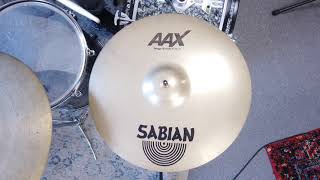 Video thumbnail for Sabian 18" AAX Stage Crash Cymbal 1501g by Hawthorne Drum Shop
