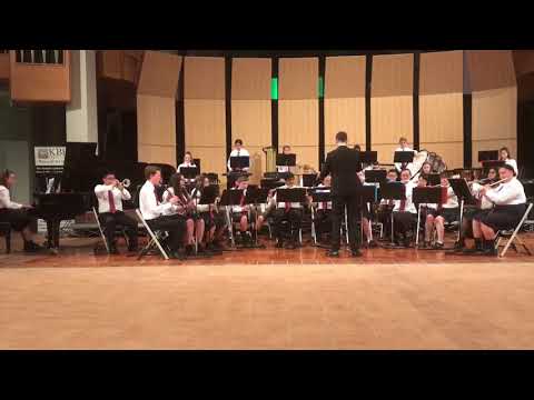 Rutherford College Concert Band - When the Spring Rain Begins to Fall