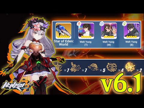 Elysian Realm Stress Test: Herrscher of Reason - Star of Eden/Welt Set (Triple Bronya Comp)