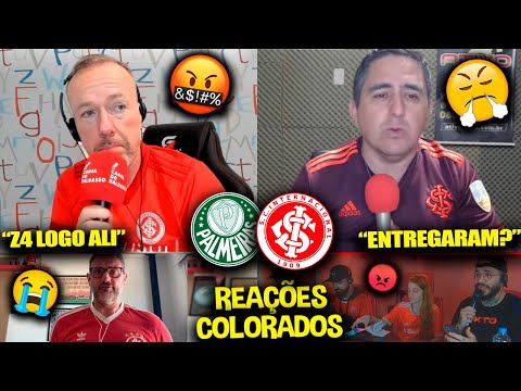 REAÇÕES dos COLORADOS FURIOSOS com a DERROTA - PALMEIRAS 3X0 INTERNACIONAL [REACT BRASILEIRÃO 2023]