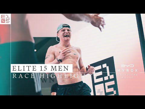 ELITE 15 MEN - RACE HIGHLIGHTS | BYD HYROX MELBOURNE MAJOR