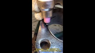 Automobile exhaust pipe joint welding