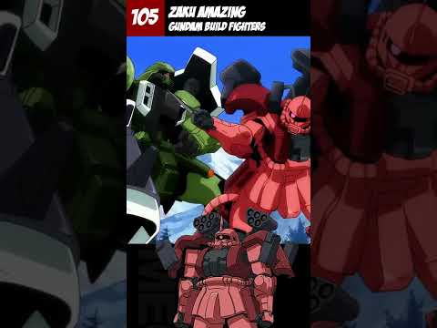 Mecha 105 - Zaku Amazing / Gundam Build Fighters #short