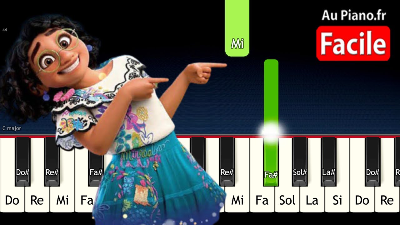 Que sais je faire d'autre? Encanto Piano Tutorial FACILE (AUPIANO.FR