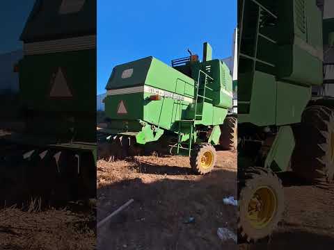 COLHEITADEIRA DE GRÃOS C/ PLATAFORMA DE CORTE SLC JOHN DEERE 1175 VB 4x2, ANO AQUIS.: 2004, SÉRIE: CQ1175A036699 (Ref: WD)